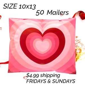 50-10x13  Mailers 100% recyclable, Sustainable
Packaging CCO $4.99 shipping